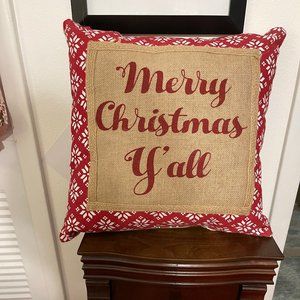 Merry Christmas Decorative pillow